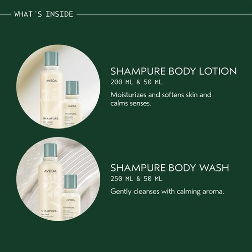 Aveda Holiday Gift of Tranquility Shampure&amp;trade; Body Wash and Lotion Set darilni set Slike