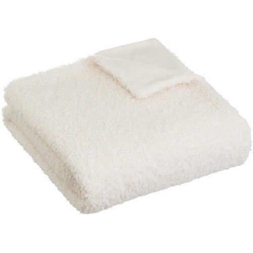 Casa Selecci&amp;oacute;n Bela odeja iz sherpa flisa 130x160 cm Sherpa &amp;ndash; Slike