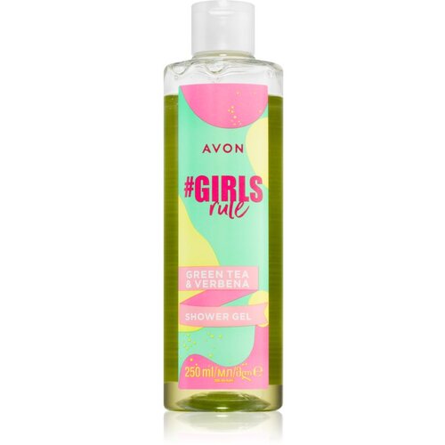 Avon #GirlsRule Green Tea & Verbena osvježavajući gel za tuširanje 250 ml Cijene