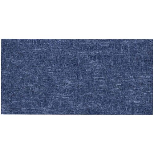  Zidna uzglavlja 12 pcs Plava 30 x 15 cm tkanina Slike