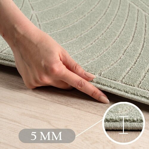 Ayyildiz Carpets Zelen zunanji in notranji tekač 80x250 cm Nova 1203 &amp;ndash; Slike