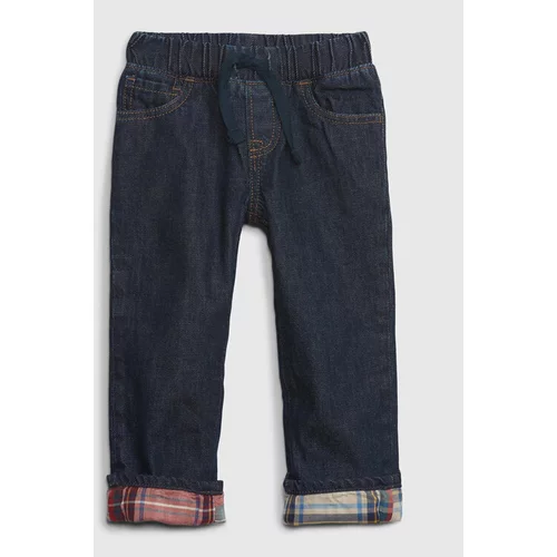 GAP Jeans hlače 815308-00 Mornarsko modra Straight Fit