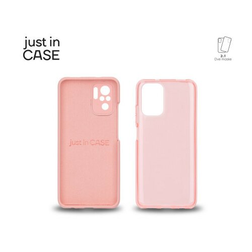 Just in case 2u1 extra case mix paket pink za Redmi note 10s ( MIX304PK ) Slike