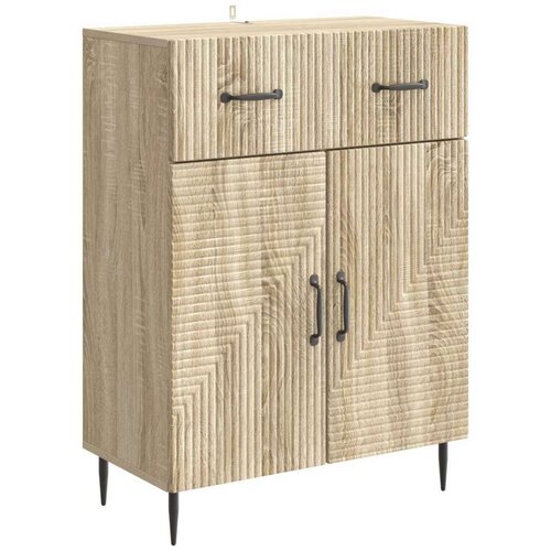  Kreveta Hrast sonoma 66 x 34 5 x 89 5 cm Konstruirano drvo - Hrast sonoma Cijene