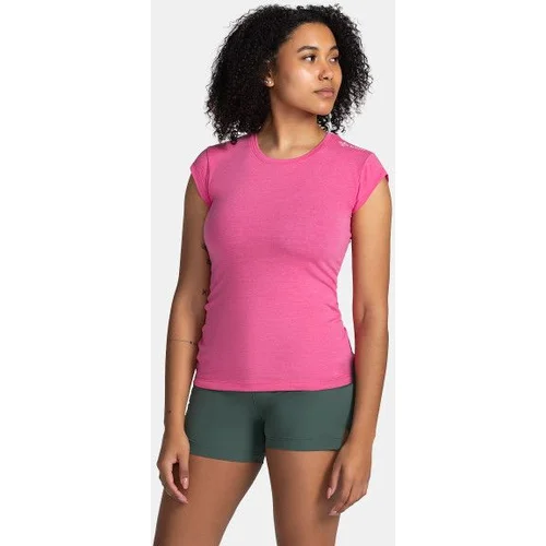 Kilpi Women's cotton T-shirt PROMO-W Pink