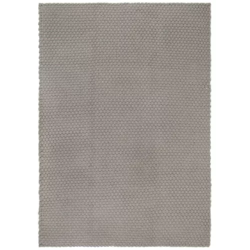 Tepih pravokutni sivi 180 x 250 cm pamučni