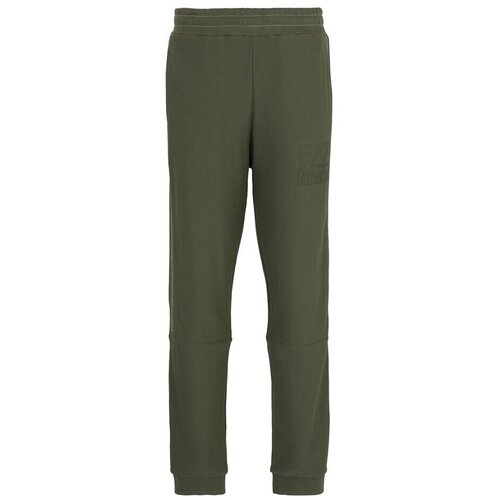Emporio Armani Spodnji deli trenirke Emporio Ea7 Train Logo Series M Pants Ch Milano Zelena Cene