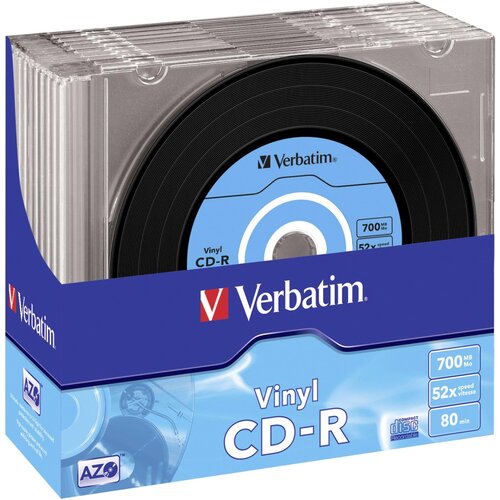 Verbatim CD-R data vinyl 700MB 52x 10 pak, (5000539632) Cene