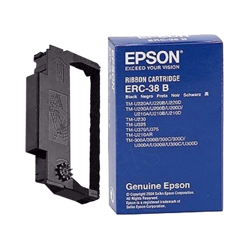 Epson ribon traka ERC-38B - 015374 Crna 3 000 000 karaktera Najlon Slike