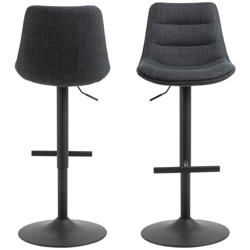 Actona Siva barska stolica podesive visine (visine sjedala 65 cm) Adisa &amp;ndash; Slike