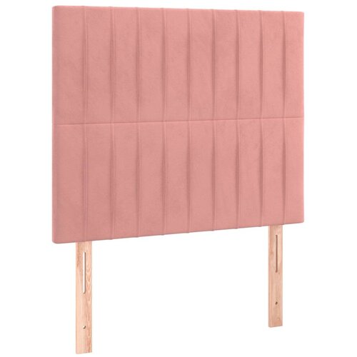 Box spring krevet s madracem ružičasti 80 x 200 cm bar&amp;scaron;unasti Slike