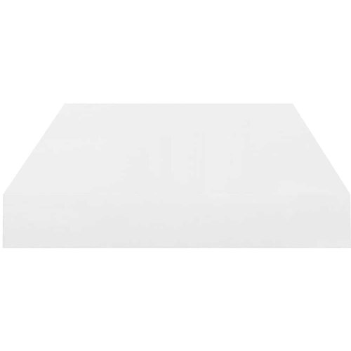  Plutajuće zidne police 4 kom sjajne bijele 40 x 23 x 3,8 cm MDF Slike