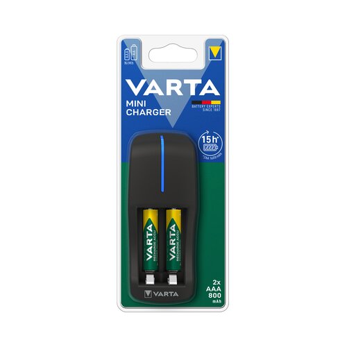 Varta baterije 2kom AAA 800mAh mini punjac AA AAA Slike