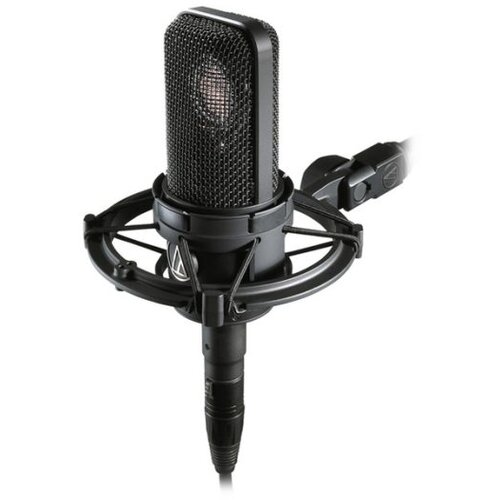 Audio-Technica Kardioidni kondenzatorski studijski mikrofon + držalo (Shock Mount) AT4040 - - Audio-Kondric Slike