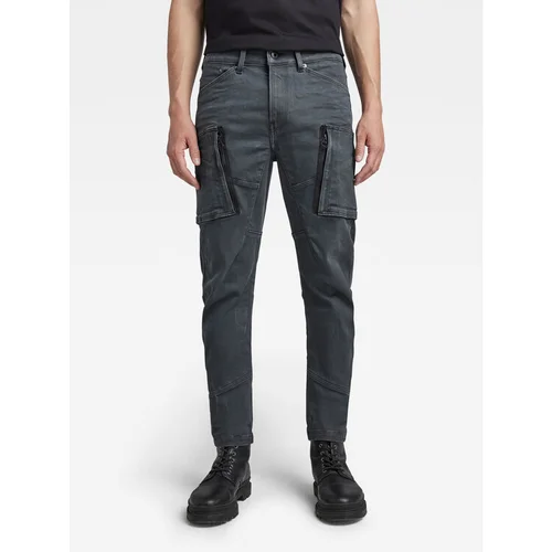 G-star Raw Hlače iz tkanine D22075-D185-D353 Modra Skinny Fit