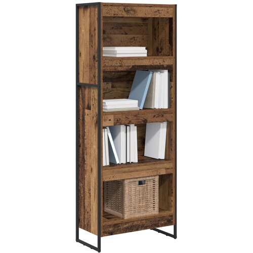  za knjige Staro drvo 60 x 30 x 155 cm Konstruirano drvo Slike