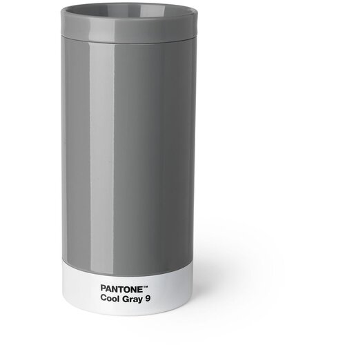 Pantone Siv potovalni vrč iz nerjavečega jekla, 430 ml Slike