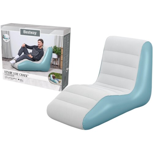  Fotelja na napuhavanje Bestway 75127 - tirkizno/bijela Slike