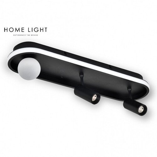 Bb Link led plafonjera 18W ww 3000K toplo bela vesta 479 crna Slike