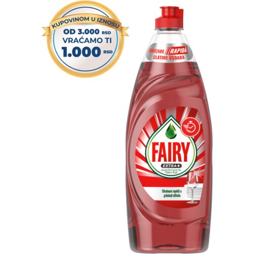 Fairy extra plus forest fruits detrdžent za pranje posuđa 650ml Slike