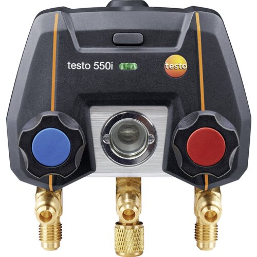 Testo 550i - digitalni razdelilnik\, ki ga upravlja aplikacija\, z Bluetoothom in dvosmernim blokom ventilov merilnik hladilne tekočine 550i, (20638685) Slike