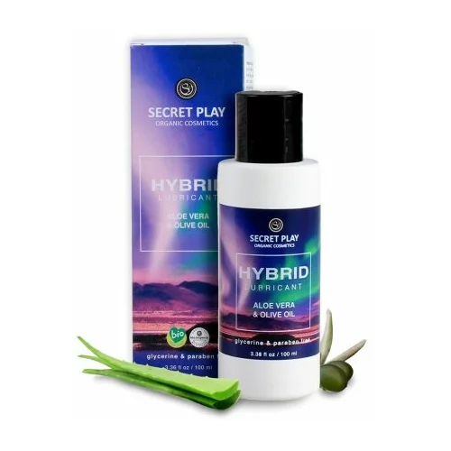SecretPlay Hybrid Lubricant Aloe Vera & Olive Oil 100ml