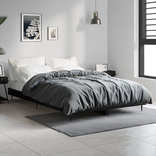  Okvir za krevet crni 120x190 cm konstruirano drvo Cene