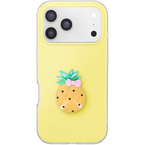AVIZAR Ovitak za iPhone 17 Pro Max s 3D motivi ananasa, Rumena, (5000274477) Cene