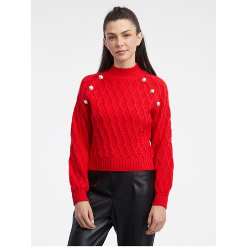 Orsay Red Ladies Sweater - Women Cene