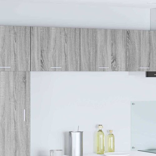 Viseći ormarić 2 pcs Siva Sonoma i bijela 50 x 31 x 40 cm Cijene