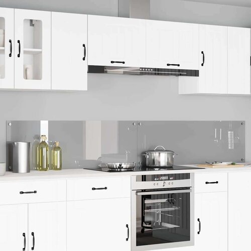  Kuhinjski za&amp;scaron;tita 2 pcs Svijetlo siva 120 x 40 cm Slike