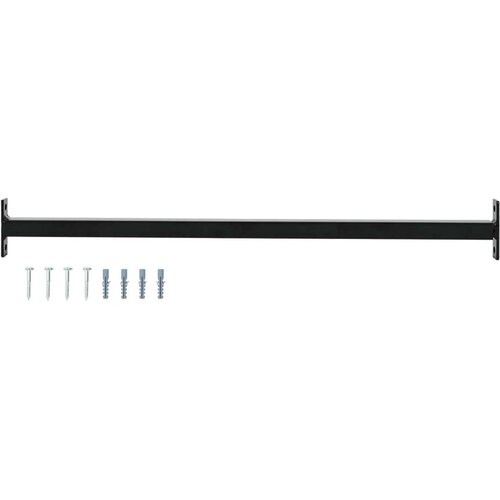  Nastavljiva varnostna palica za okna Črna 710 -1200 mm Jeklo, (5000215312) Slike