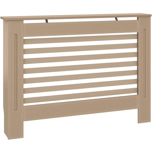 vidaXL Pokrov za radiator 112x19x81,5 cm mediapan, (20769802) Cene