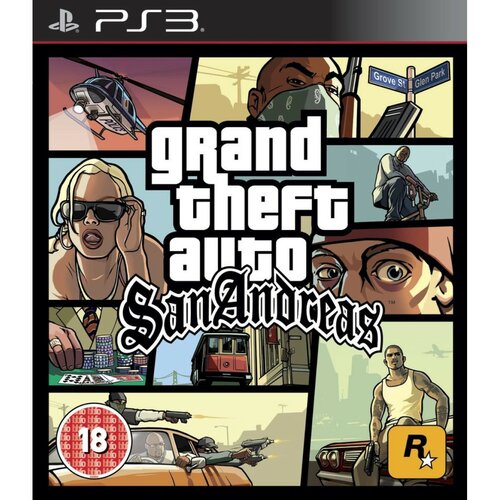  PS3 Grand Theft Auto GTA San Andreas Cene