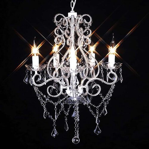  Luster sa 2800 Kristala E14 Slike