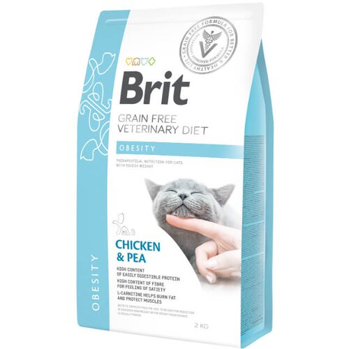 Brit veterinary diet Brit GF Veterinarska dieta za mačke - Obesity 2 kg Cene