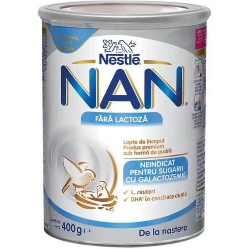 Nestle Nestlé NAN® expertpro bez laktoze, početno mleko za odojčad od rođenja nadalje, limenka, 400 g Slike