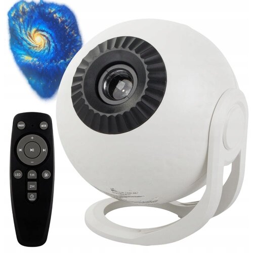 VERKGROUP LED galaxy 4K zvezdni projektor USB 12 projekcij daljinec bel, (5000245980) Cene
