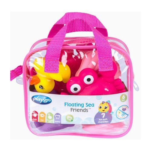 Playgro morske životinje za kupanje, roze, 7 kom u torbi 0188416 Cijene