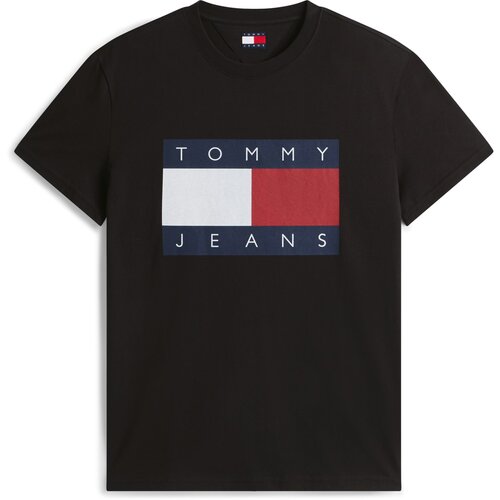 Tommy Jeans Majica mornarska / rdeča / črna / bela Slike