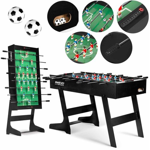  Neosport stolni nogomet 121 x 61 x 80 cm NS-803 crni Cene