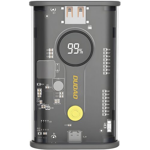 Dudao K16 Powerbank &ndash; 1x USB - C, 1x USB - A, 22,5 W PD - 10 000 mAh - Črna Cene