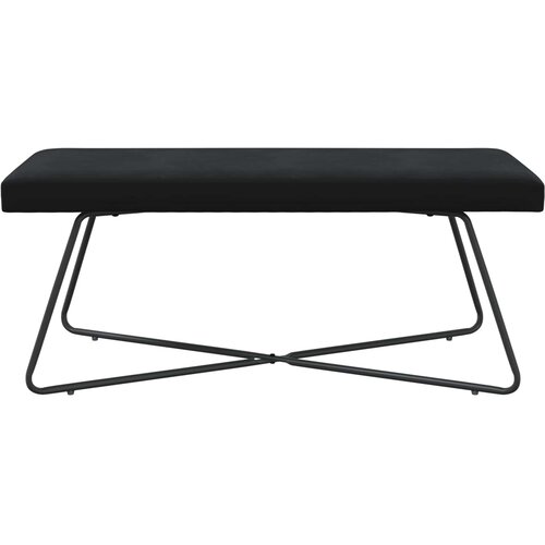  Klupa Crna 110 x 40 x 45 cm Bar&amp;scaron;un Slike