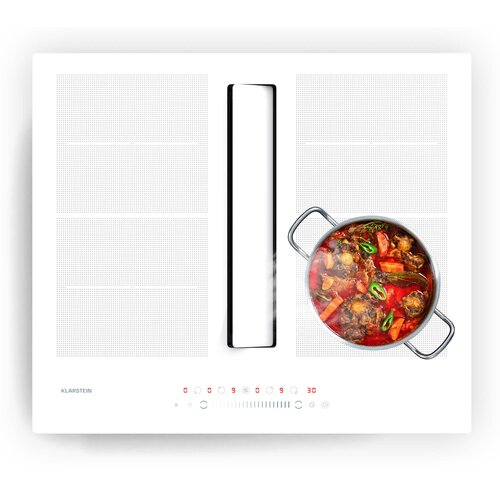 Klarstein Chef-Fusion Down Air sustav | 2 u 1 | indukcijska ploča + napa | velika snaga | 7200 W Cijene