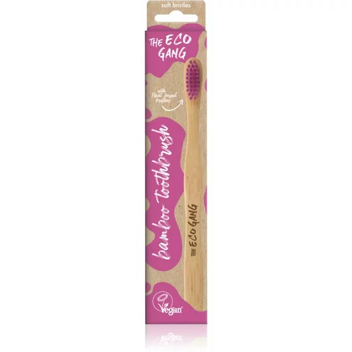 The Eco Gang Bamboo Toothbrush soft zobna ščetka soft 1 kos