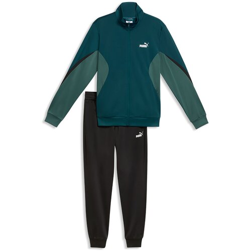 Puma Trenirka komplet Ess Block Poly Suit Zelena Slike