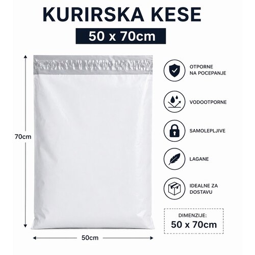  Kurirska kesa 50x70cm 100komada Slike