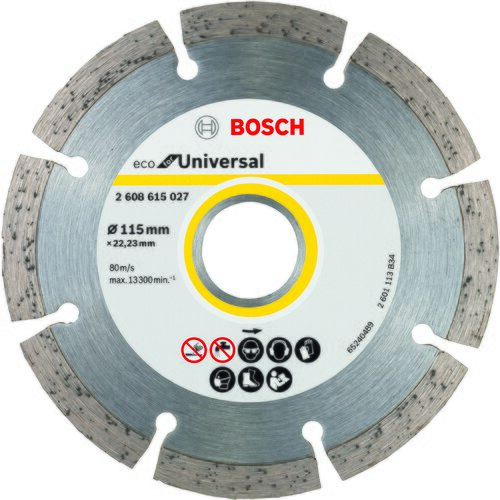 Bosch dijamantska rezna ploča eco for universal 2608615040, 115.x22.23x2.0x6 Slike