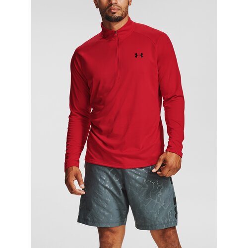 Under Armour T-Shirt Tech 2.0 1/2 Zip-RED - Men&amp;#039;s Slike