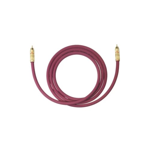 Oehlbach Cinch Audio Priključni kabel [1x Muški cinch konektor - 1x Muški cinch konektor] 3 m Bordo boja pozlaćeni kontakti Cijene